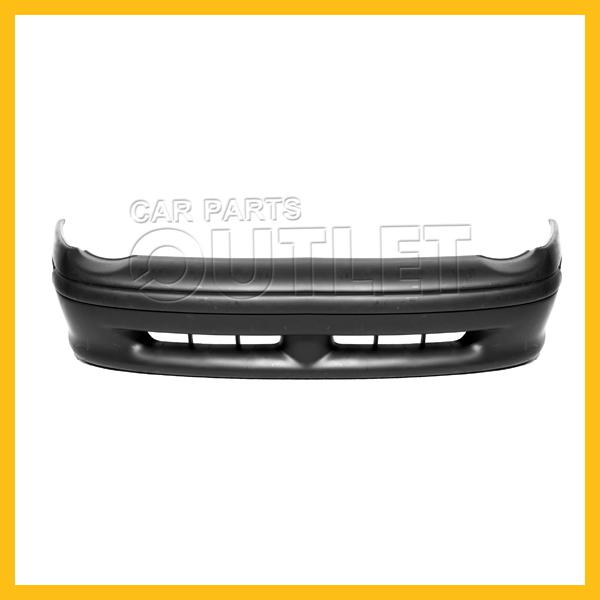 1995-1999 plymouth neon front bumper cover assembly replacement fog texture new