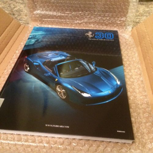 Official ferrari magazine #30 w/ bmw 6 series literature, ford gt40 sales card