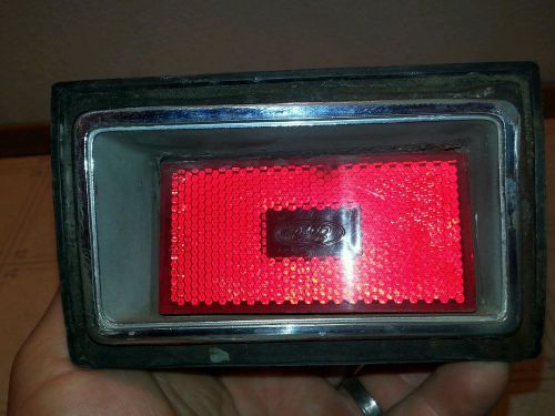 1970 mustang mach 1 boss 302 boss 429 grande lh rear side marker light assembly