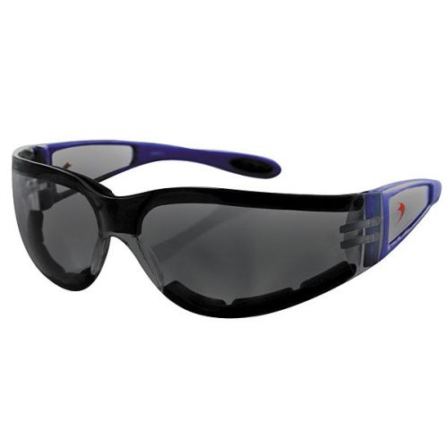 Bobster shield ii sunglasses blue/smoke