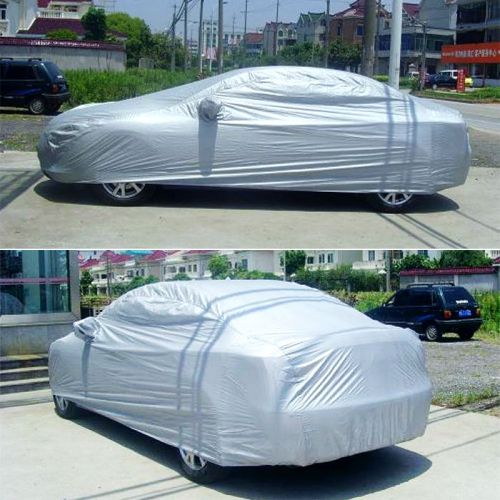 Waterproof car cover sun uv  dust rain resistant protection outdoor s / m / xl