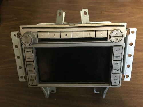 Lincoln mkz radio navigation am/fm cd - used oem 8h6t-18k931-ca - used oem