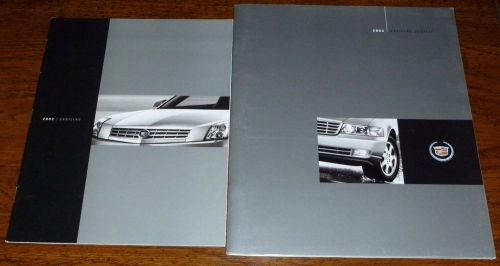 2003 cadillac seville sts sales brochure dealer catalog literature original