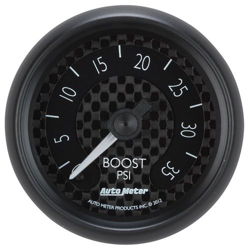 Auto meter 8004 gt series; mechanical boost gauge