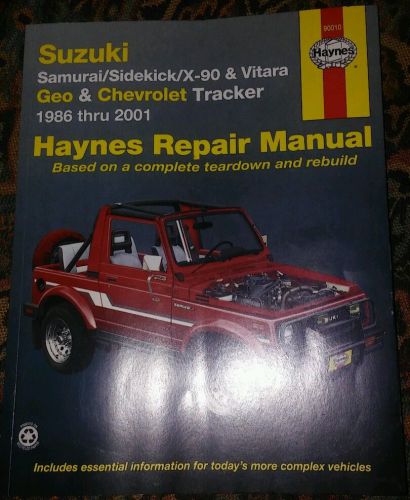 Haynes suzuki repair manual