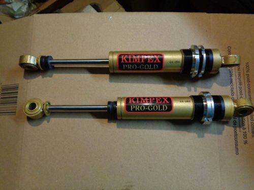New arctic cat set of 2 rear kimpex gas shocks for 85-89 with outboard shocks