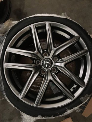 18&#034; lexus is250 is350 f sport front wheel rim factory  oem 2014 2015 2016