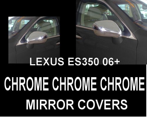 06 07 08 lexus es350 es 350 chrome mirror bezel trim cover covers