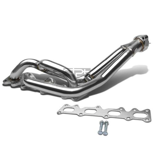 Mercedes benz kompressor c/slk class stainless steel exhaust chrome race header