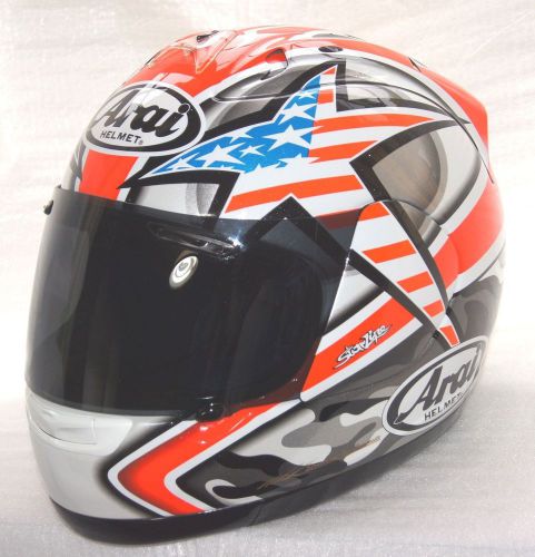 Arai racing helmet rx-7 rrⅣ hayden laguna seca official replica