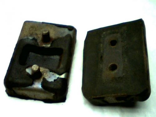 2 rear motor mounts pontiac  1937 1938 1939 replaces 752676