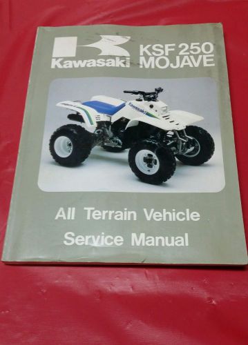 Kawasaki ksf mojave service manual 99924-1067-03