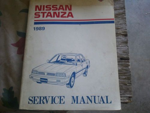 1989 nissan stanza service manual