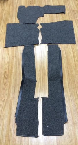 Vw standard beetle bug 5 piece carpet set 69-70