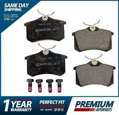 1 rear disc brake pad pagid d3031p fits volkswagen corrado golf passat quantum