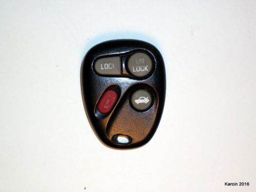 Gm / uta chevy olds keyless remote fob 25678792 4 button alarm + new battery