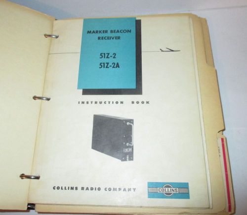 Collins 51z-2 51z-2a 51z-3 51z-4 51z-6 331a-3g overhaul maintenance manual