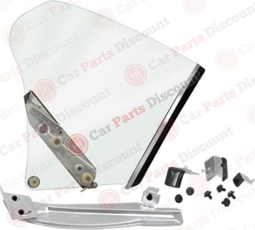 New dii quarter window assembly - lh left driver, d-1559