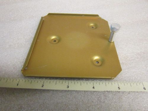 Mounting tray for transcal ssd120-a/ae altitude encoder, aluminum with thumb nut