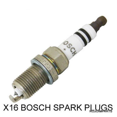 Mercedes c240 c320 clk320 e320 e500 bosch oem spark plugs 16 plugs fr8dpp33 new