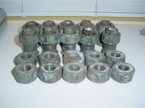 Set vintage 70&#039;s 5 lug nuts motorhome budd and lsc dodge chassis