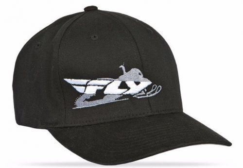 Fly primary hat snowmobile sled flex fit curved brim mens large/x-large