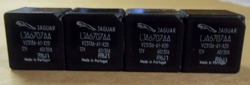 Jaguar relay oem (black) lja6707aa 12v 40/30a v23136-a1-x20