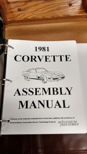 Corvette assembly manual