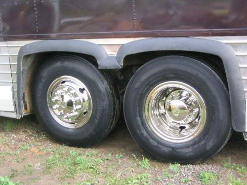 New stainless steel bus / truck wheel covers hub caps set