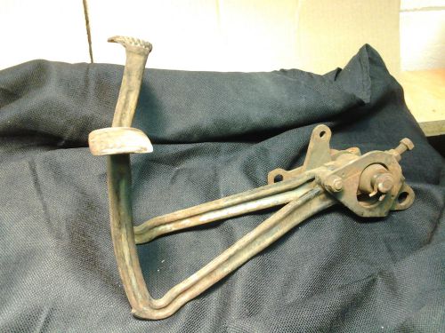 Vintage clutch and brake pedal assembly