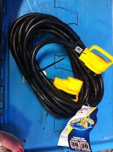 Camco powergrip 25 ft extension cord w/ handles 30 amp male / 30 amp female 125v