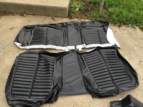 1964 ford galaxie black seat cover set