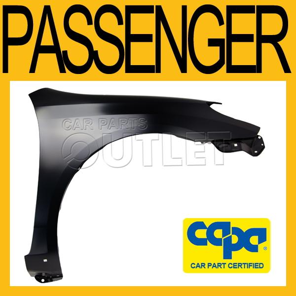 03-08 toyota matrix xrs passenger front fender to1241196c primered capa part r/h