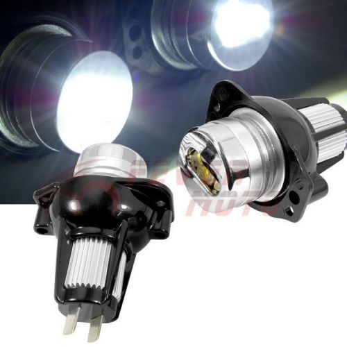 7000k white angel eyes led bulb halo light fit bmw e90 e91 335xi 328i 2006-08 fm