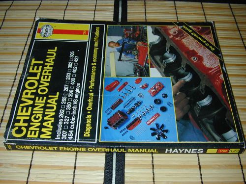 Haynes chevy engine overhaul 262/265/267/283/302/305/307/327/350/396/402/427/454