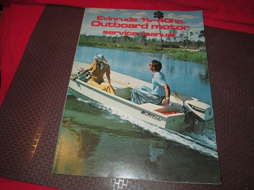 1977 evinrude outboard motor  1.5 - 40 hp service manual aftyermarket intec abos