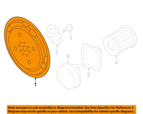 Subaru oem 2015 impreza automatic transaxle-drive plate 12332aa170