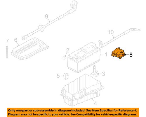 Audi oem 09-15 q7 3.0l-v6 battery-control module 8k0915181d