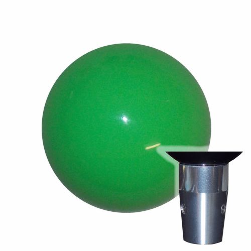 1-7/8&#034; neon green nonthreaded shift knob kit u.s. made