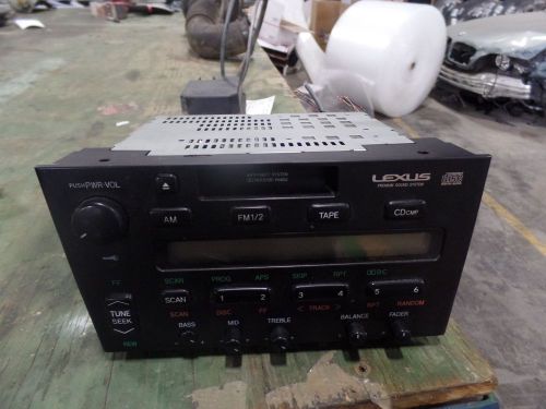 93 94 lexus gs300 a/v equipment receiver, w/o cd player