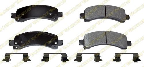 Monroe fx974a brake pad or shoe, rear-monroe prosolution semi-metallic brake pad