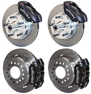 Wilwood disc brake kit,70-73 ford,mercury,12&#034; rotors,black calipers