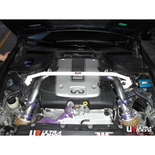 Ultra racing front strut tower bar for 08-11 infiniti g37/nissan skyline 370z