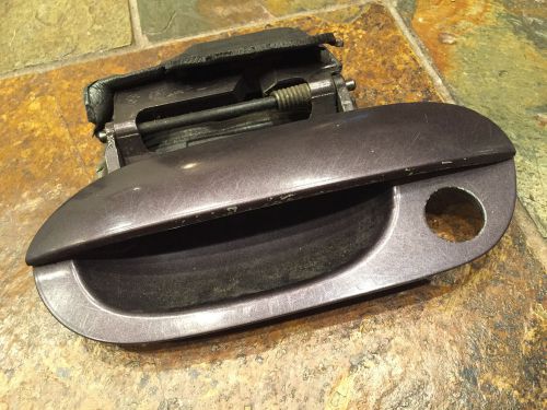 Bmw e38 navarra purple exterior outer door handle left front driver lh door