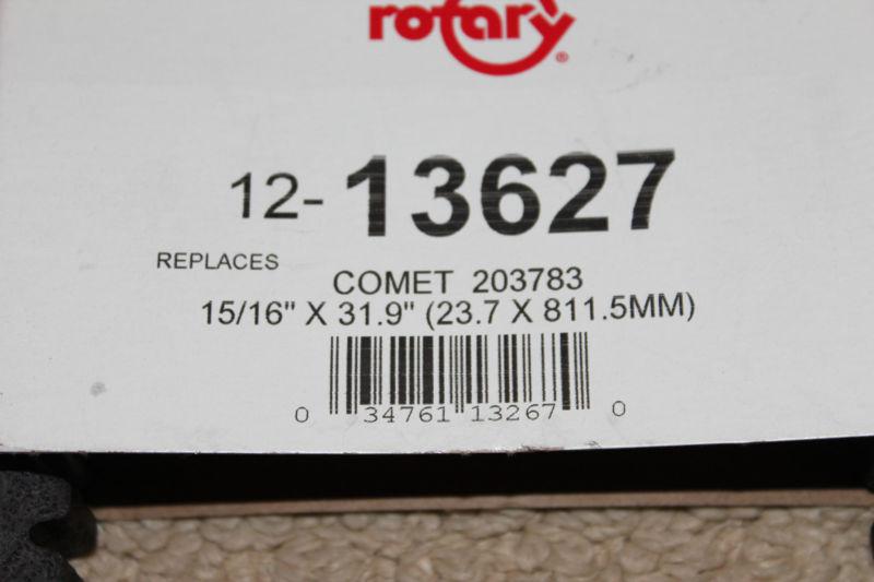 Drive belt, comet 203783, new 15/16 x 31.9  12-13627