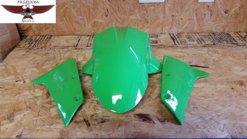 2007 kawasaki zx6 front wheel fender fairing set aftermarket brand new