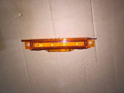 Volvo truck vnl sun visor marker amber cab led light amber housing  20414610