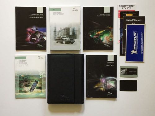 2005 05 2006 06 jaguar xj, xj8, xjr, vdp,  vanden plas owners manual set