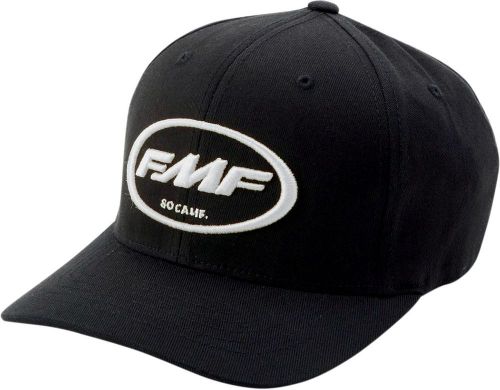 Fmf adult factory don black/white flexfit hat s-xl