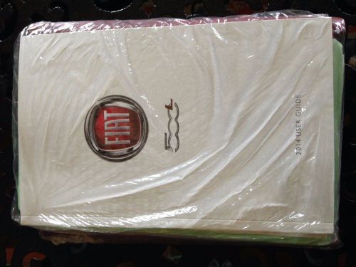 Fiat  2014 user guide in original package